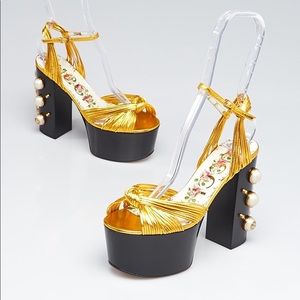 Gucci Studded Platform Heels